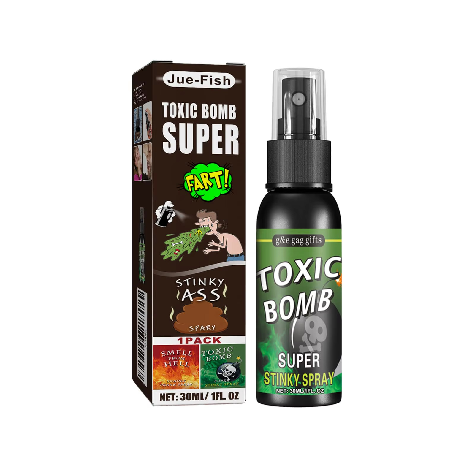 Liquid Fart Spray Stink Bomb Gag Prank Joke Toy US