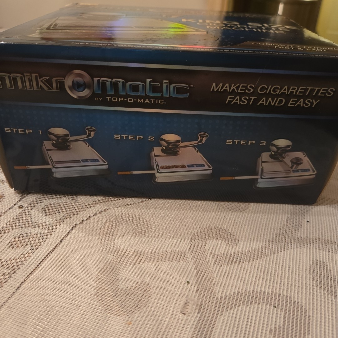 Mikr Matic King Size Cigarette Machine
