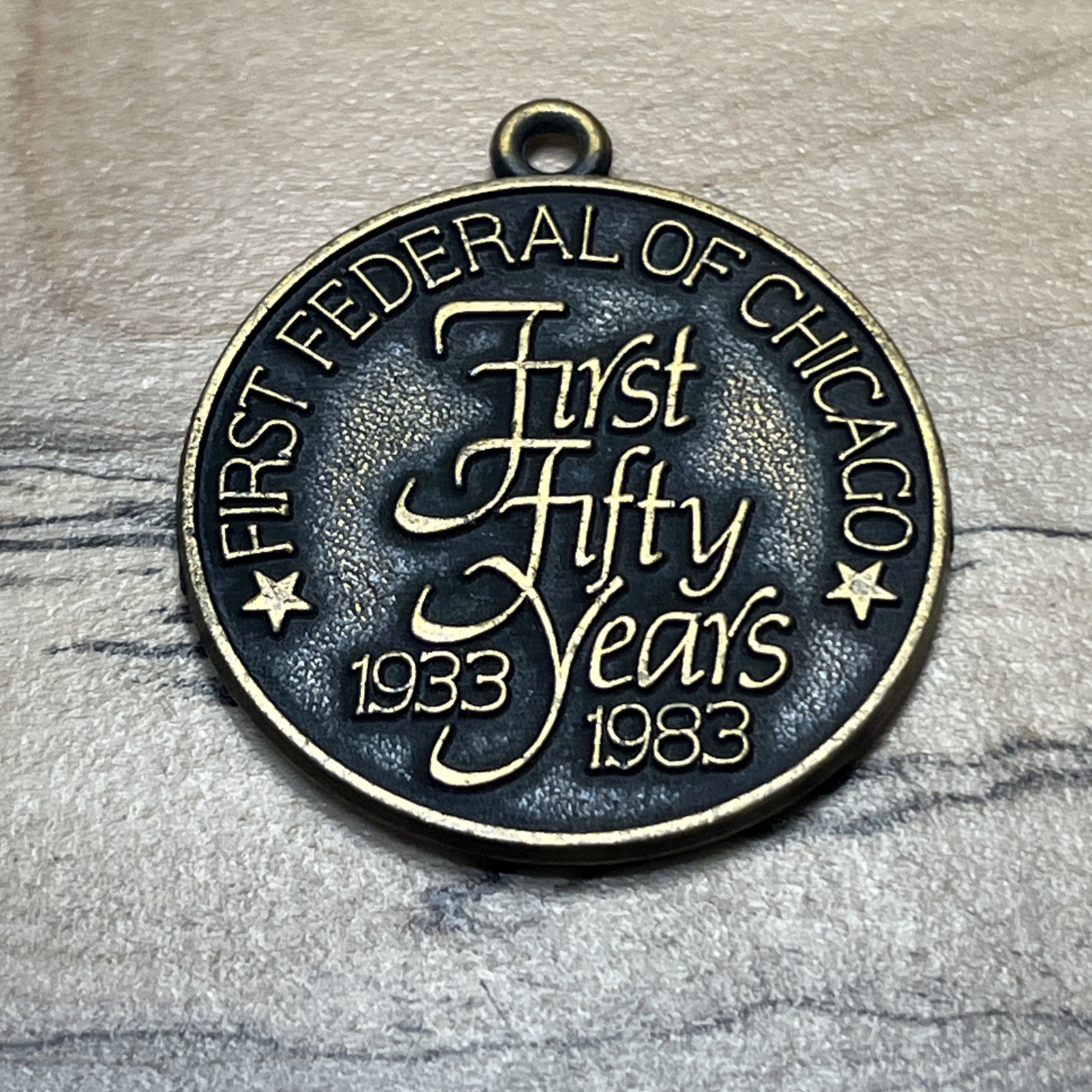 First Federal Of Chicago. Chicago, Ill. Key Fob *C582
