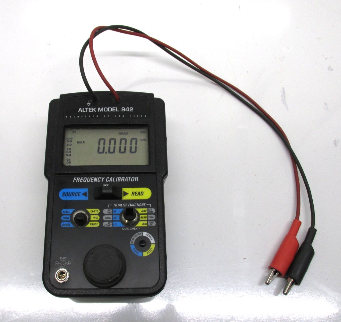 Altek 942 Frequency Calibrator (PARTS ONLY!) BR