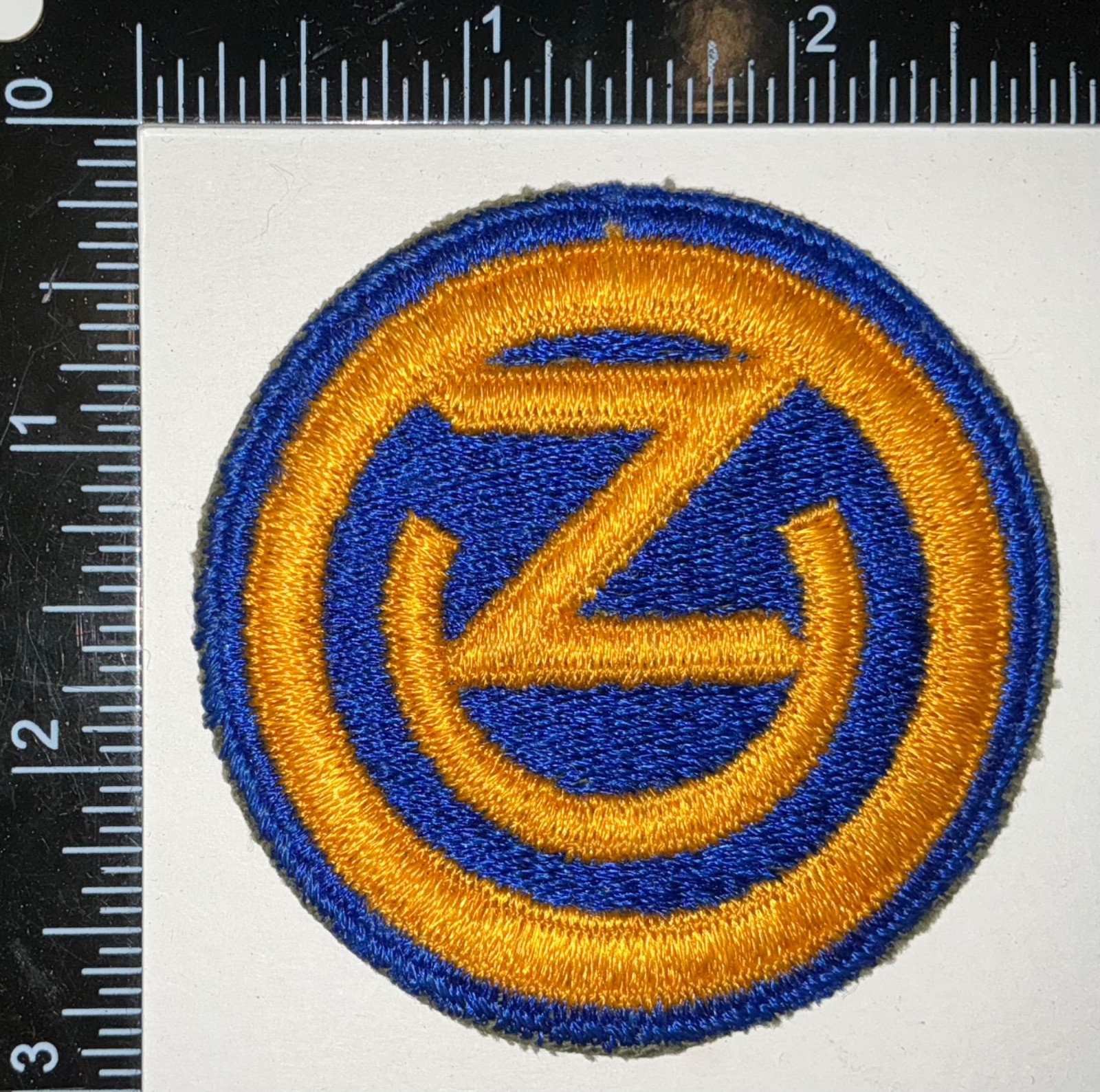WWII US Army 102nd Ozark Infantry Division Patch