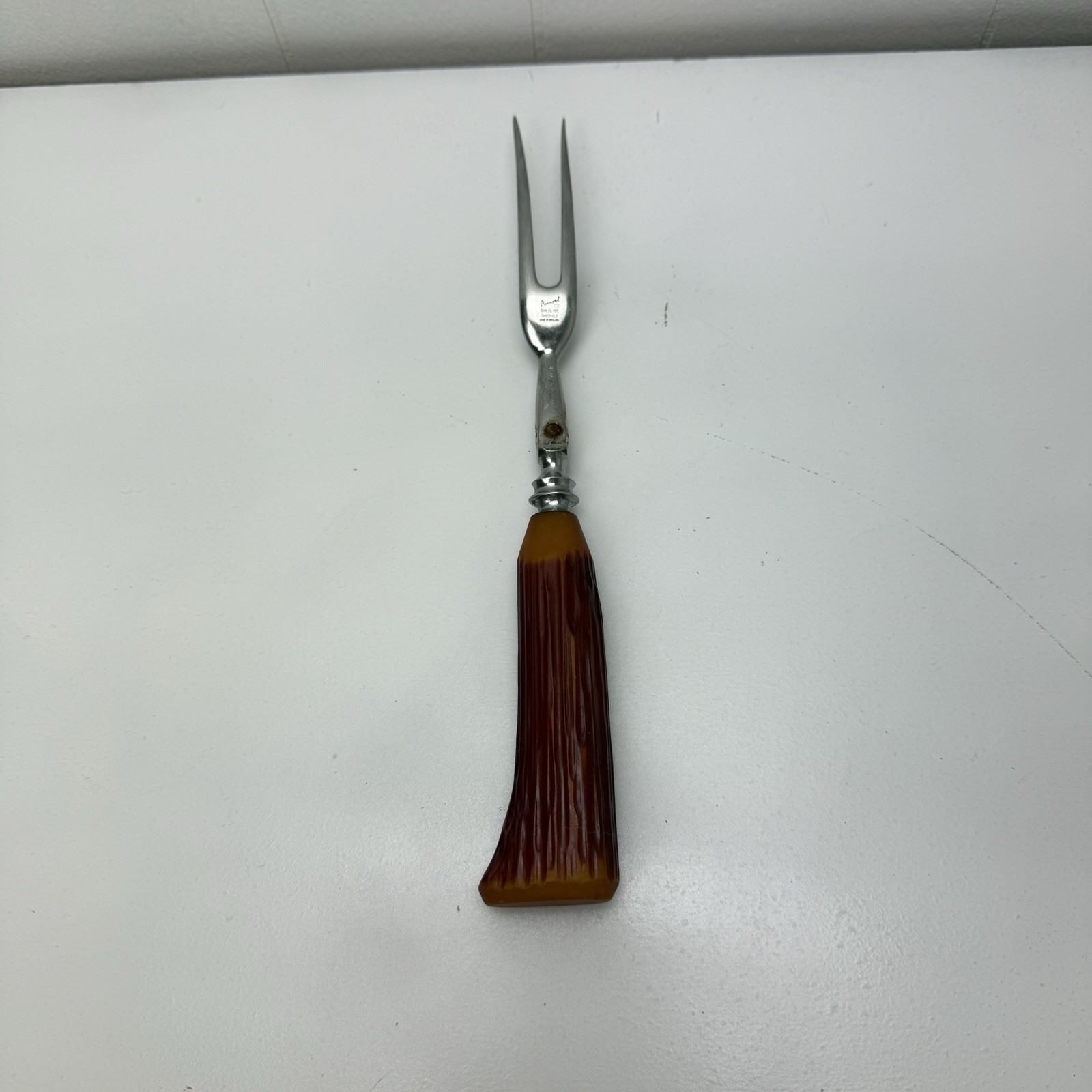 Vintage Sheffield Carving Fork Made In England M Bernard Co