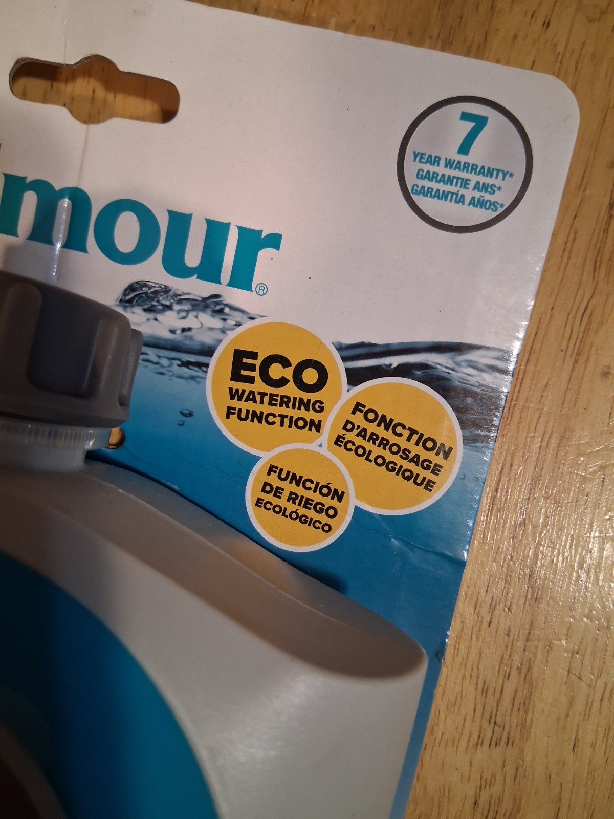 Gilmour Double Hose Outlet Programmable Electronic Water Timer 2 Zone Irrigation