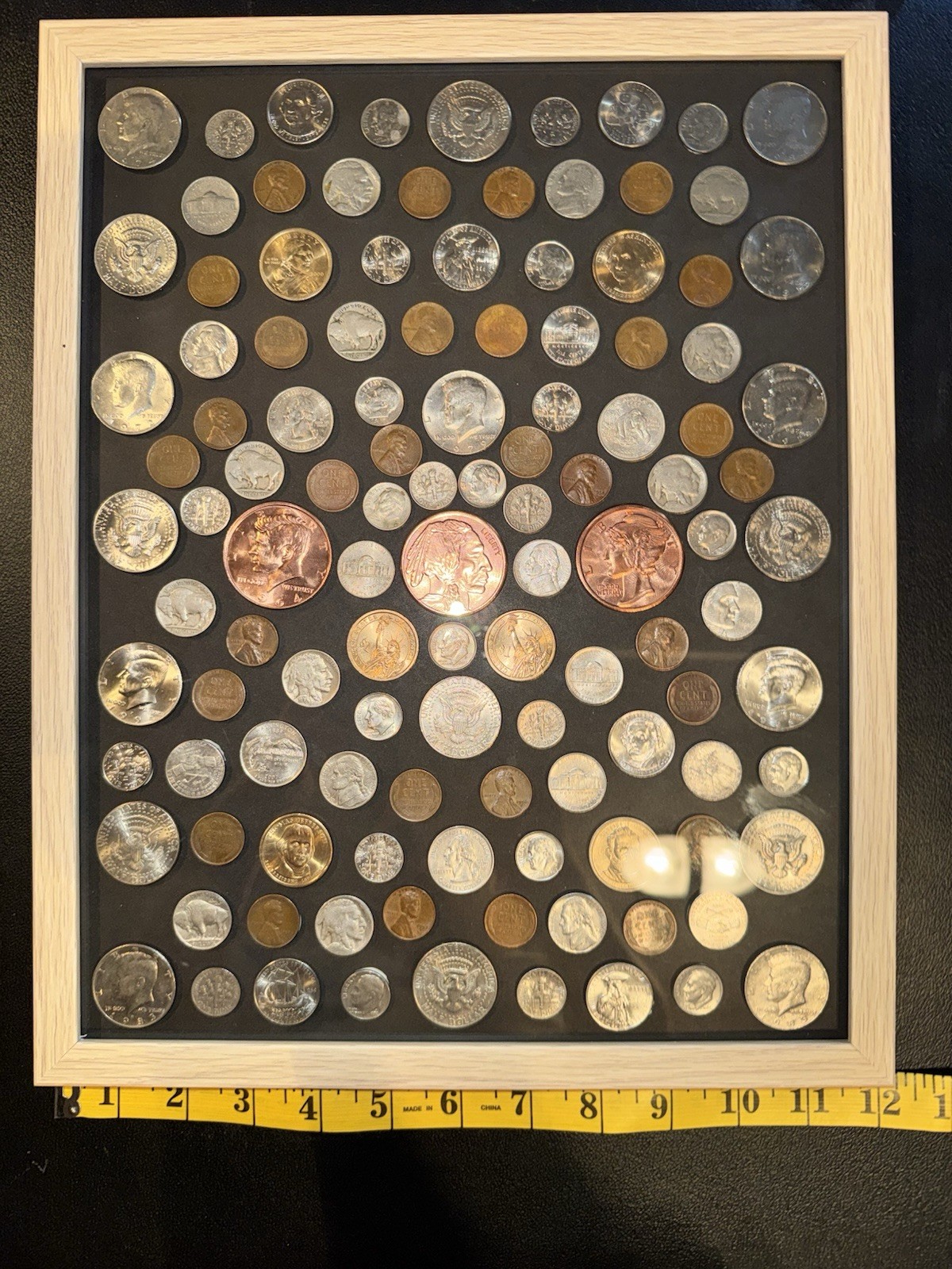 United States Coins Framed Lot