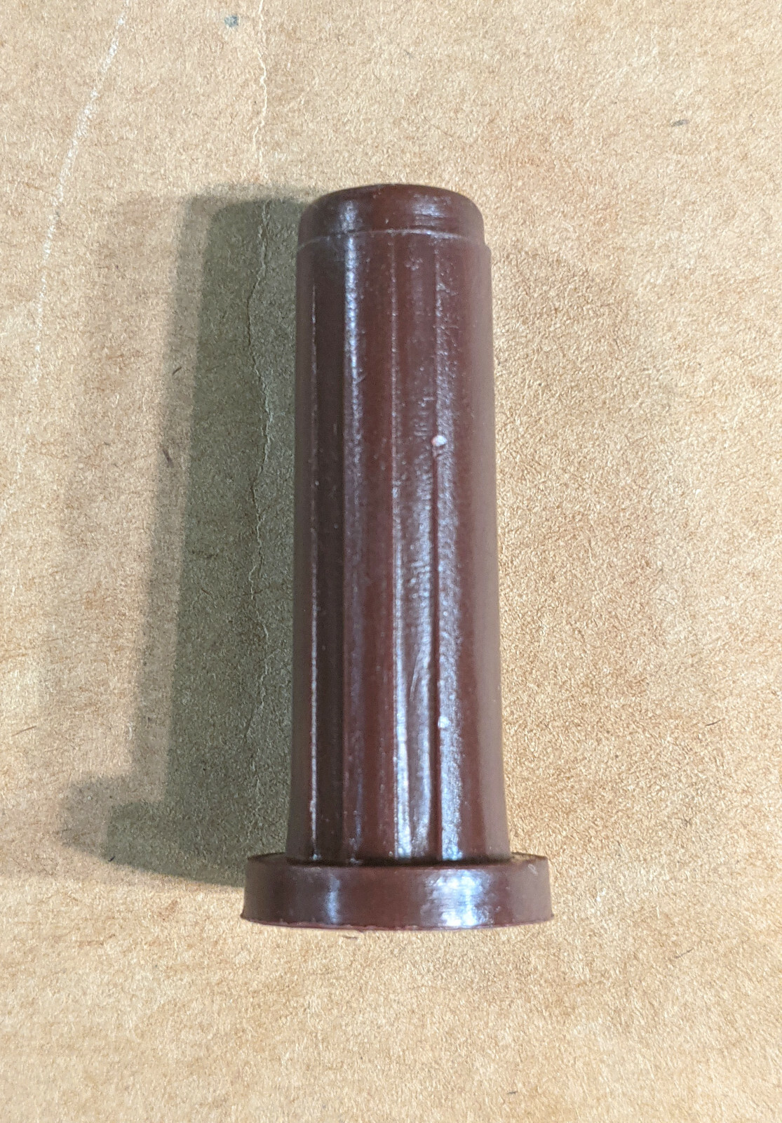 Set of (4) Caster Roller Plastic Leg Socket Inserts/Plugs- 1/2" outside diameter