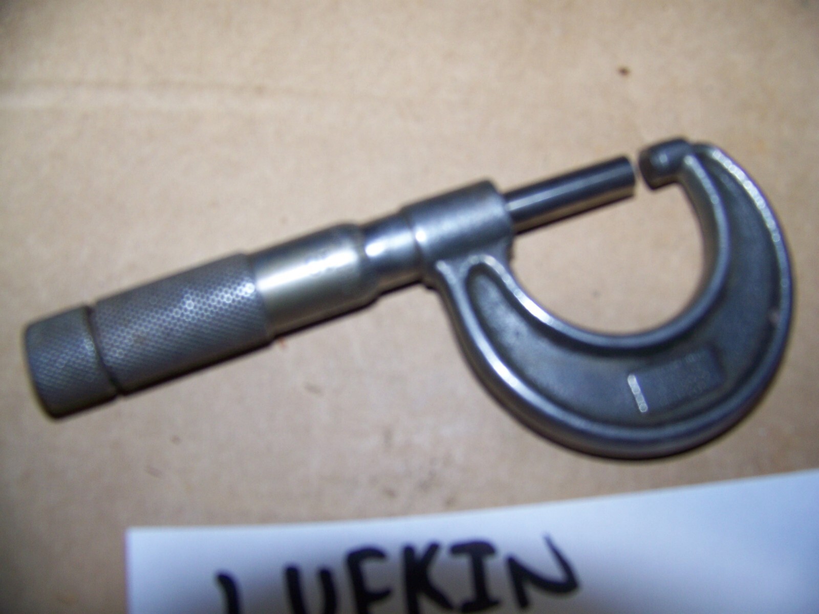 Vintage LUFKIN 1911 0-1 Micrometer .001