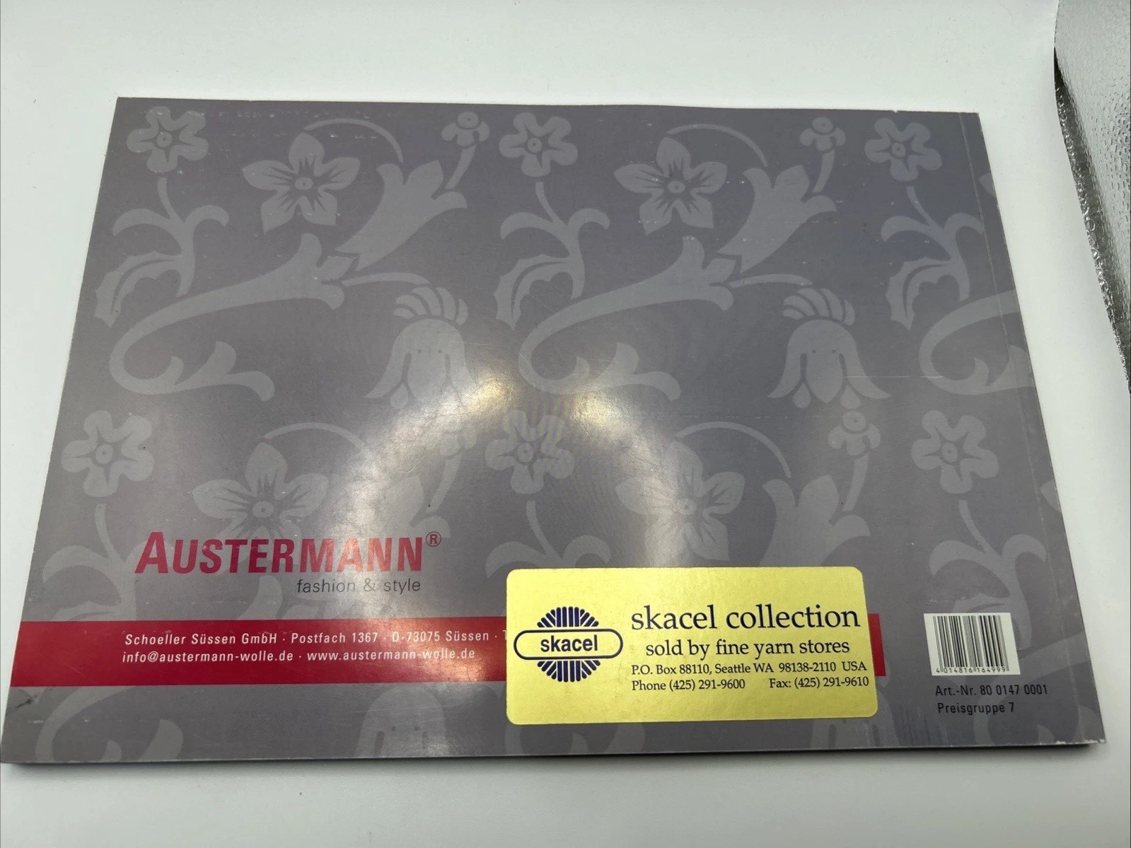 Austermann Elements No 1 Knitting Pattern Book