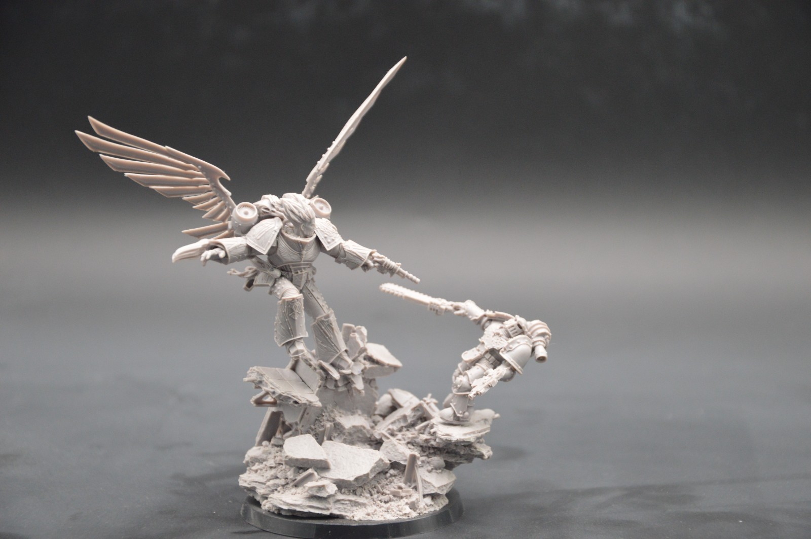 Warhammer 40k/30k/HH Raven Guard Primarch Corvus Corax used