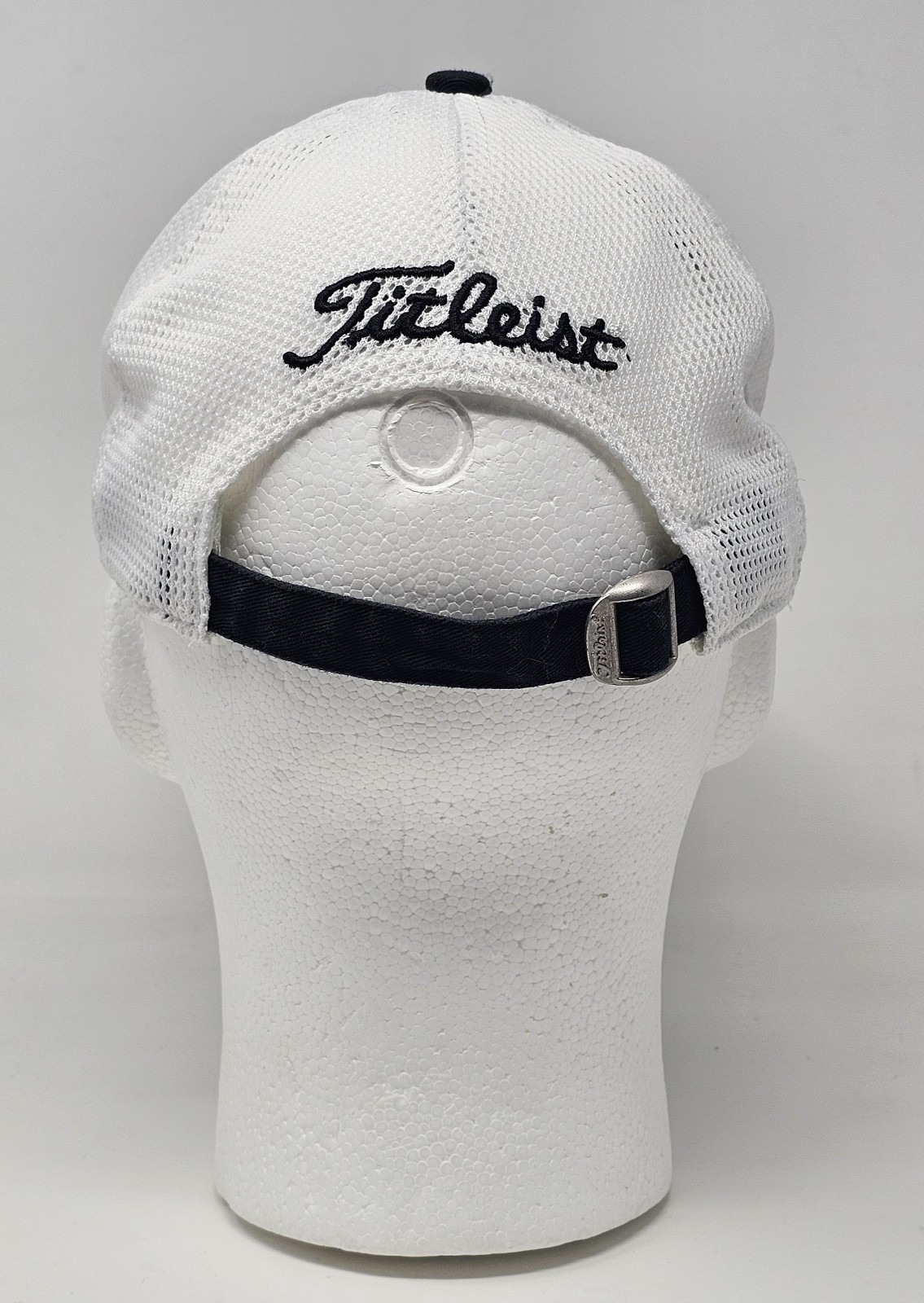 Titleist Branded Ballcap (Black/White) OSFA Pre-owned EX. Condition