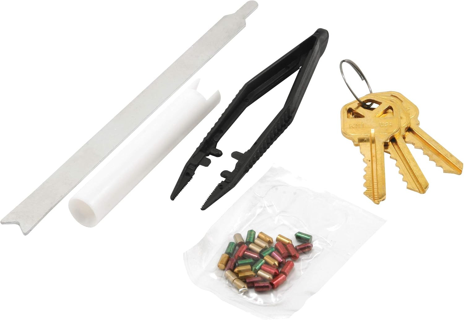 E 2400 Re-Keying Kit – Re-Key a Lock Kit with Pre-Cut Keys for All