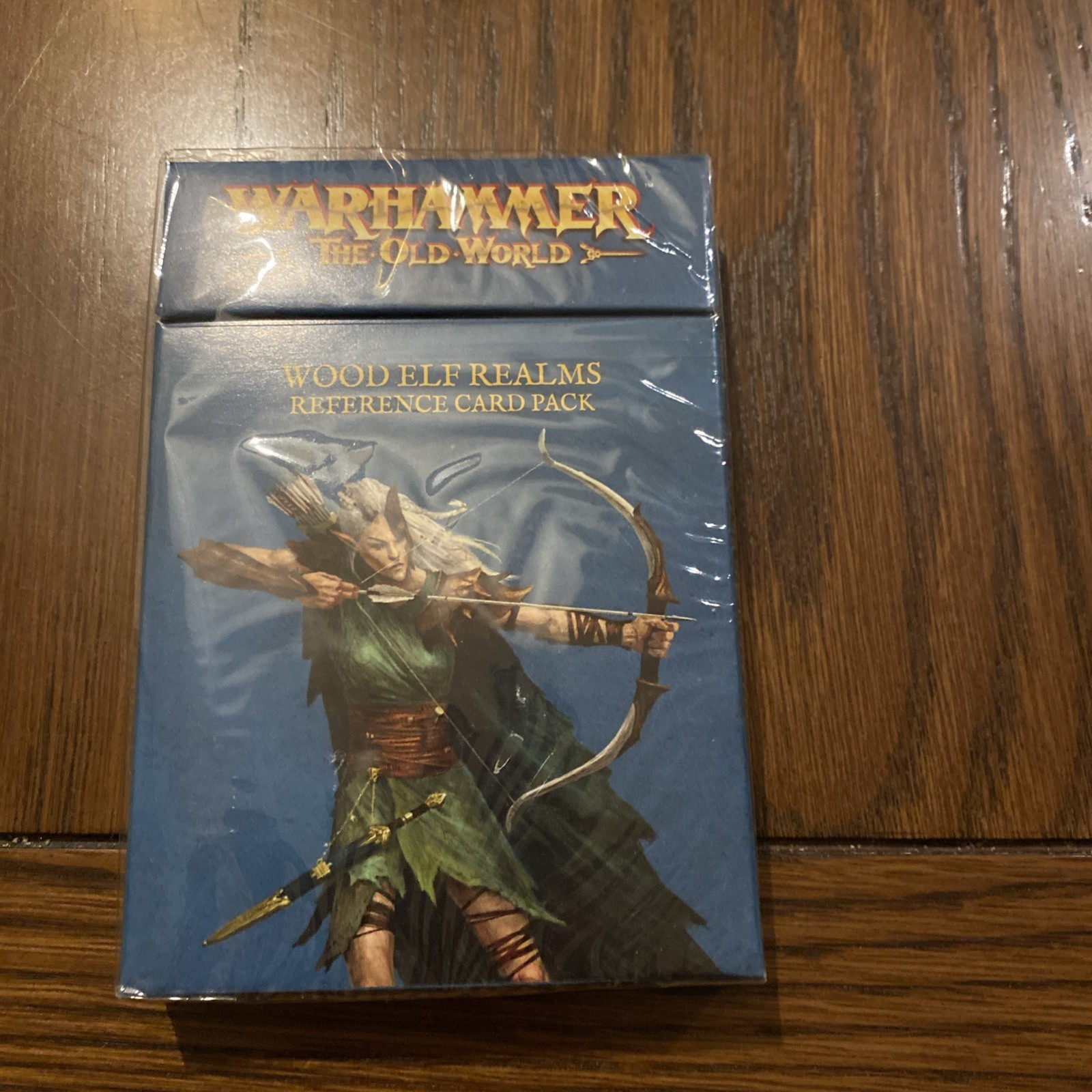 Warhammer The Old World - Wood Elf Realms Reference Card Pack (New & Sealed)