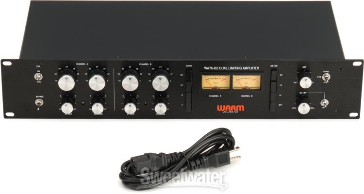 Warm Audio WA76-D2 Dual-channel Discrete FET Compressor/Limiter