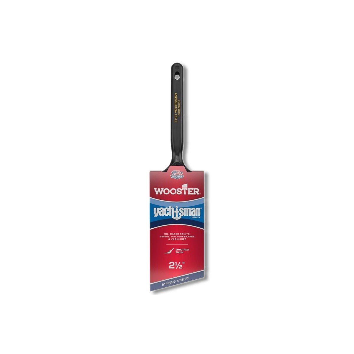 Wooster Yachtsman 2-1/2 in Angle Paint Brush Z1121-21/2