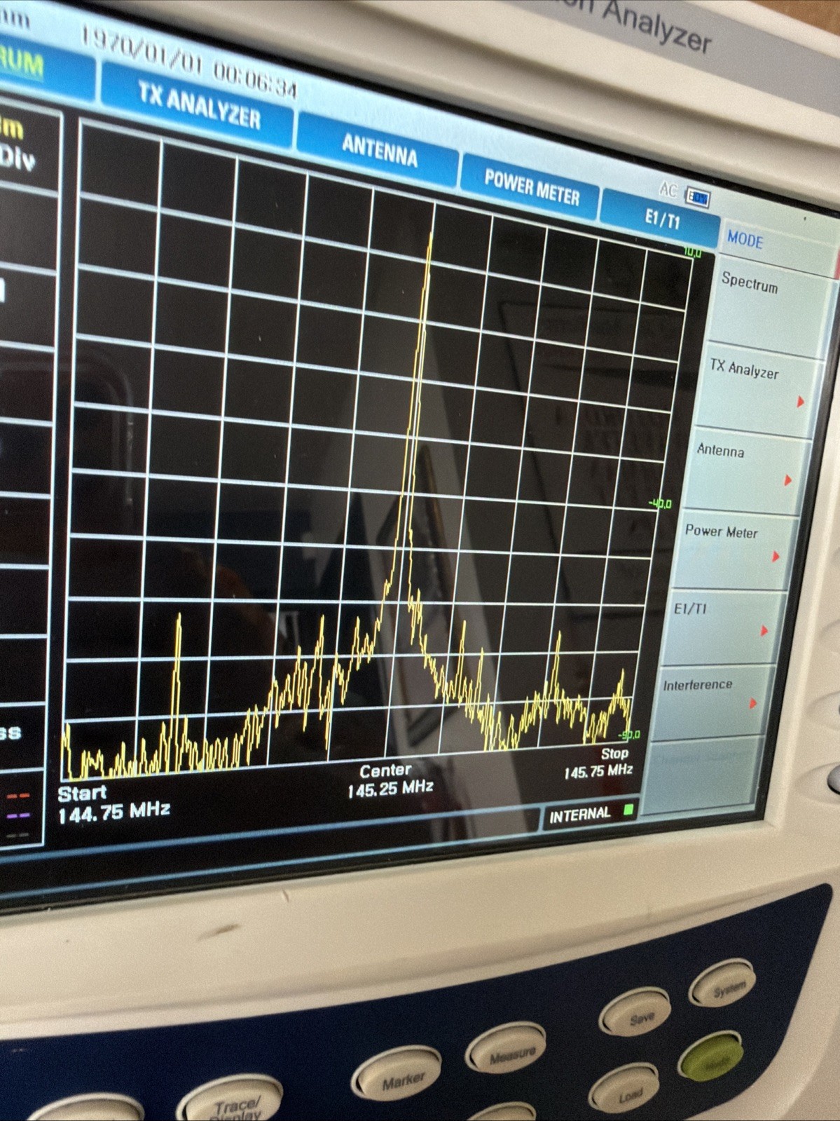 GenComm GC7105A Base Station & Cable Antenna E1 T1 Interference Analyzer WIBRO