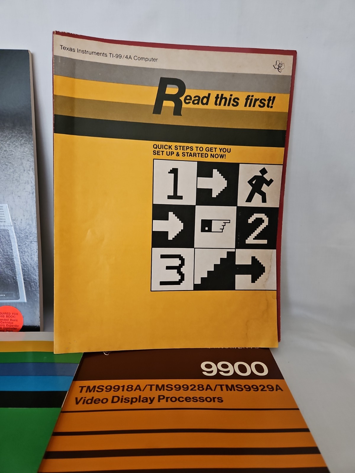 Vintage Texas Instruments Home Computer Binder Manual PHP1270