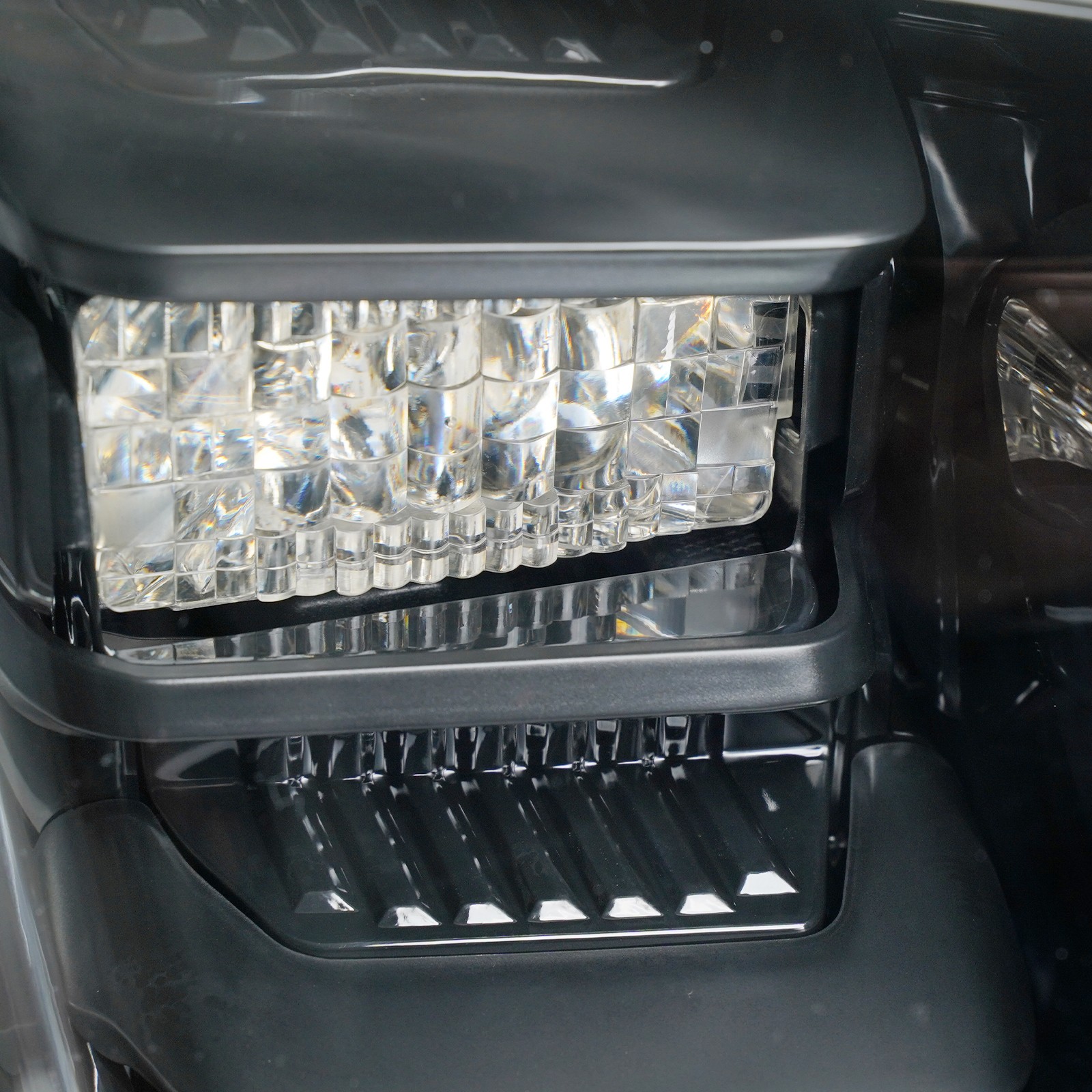 Halogen Upgrade LED Headlight For 2018-2021 Ford Expedition Black Projector Pair