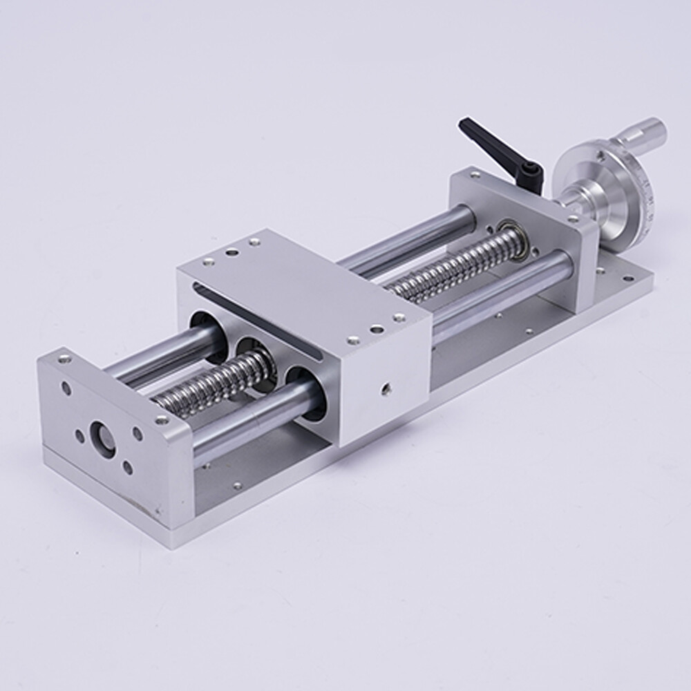 16" Manual Sliding Table CNC Slide Ballscrew Linear Stage Actuator Module 400mm