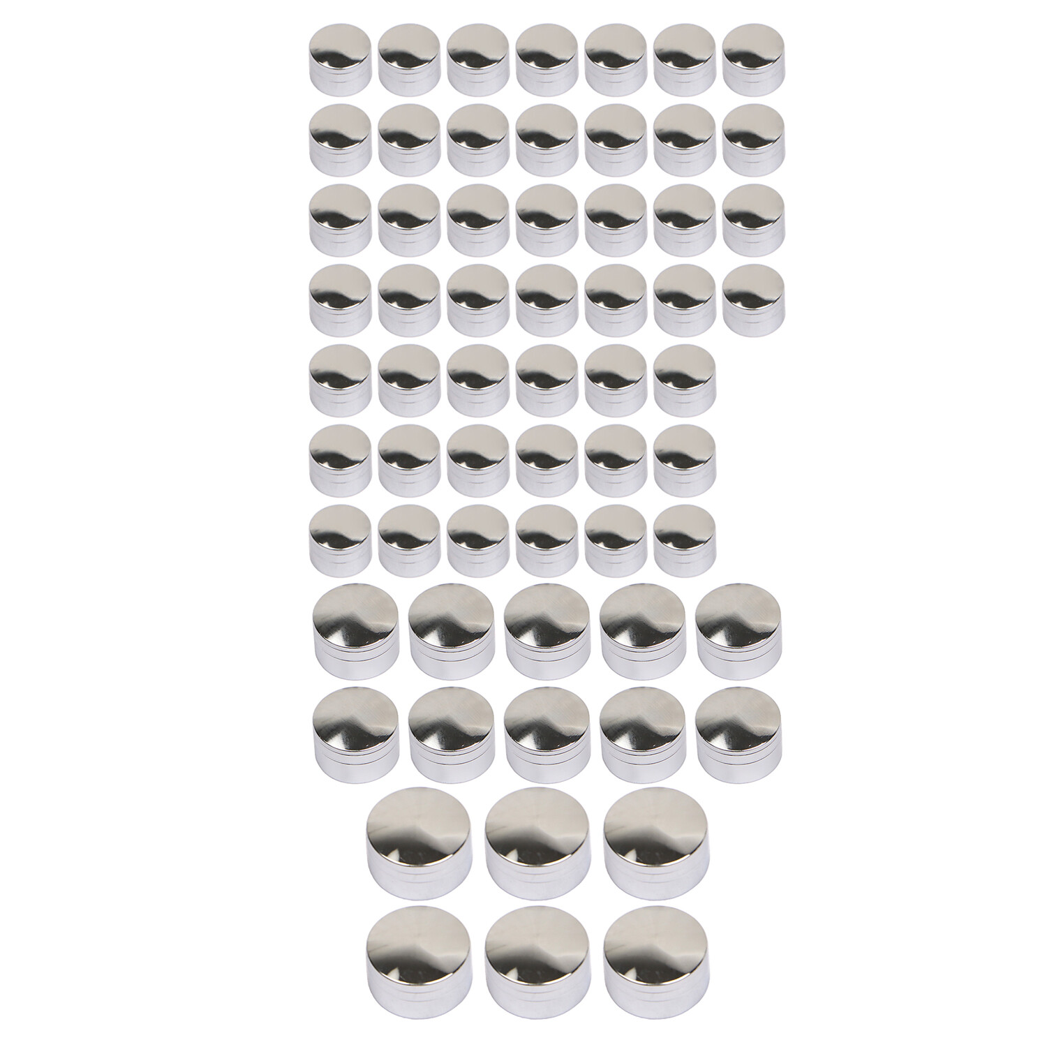 Chrome Engine Bolt Caps For Harley Softail Touring Electra Glide FLHT FLHTCU