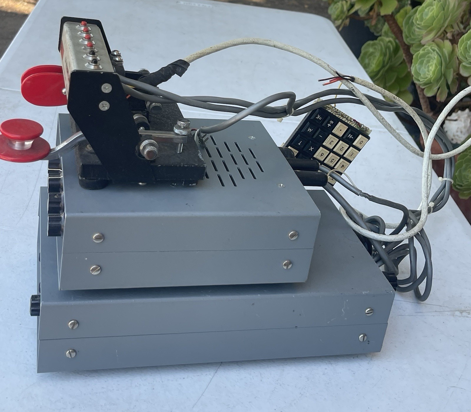 Curtis Electro Devices RARE BUNDLE KM-420 - EK-420 - KM-420 MORSE CODE SYSTEM
