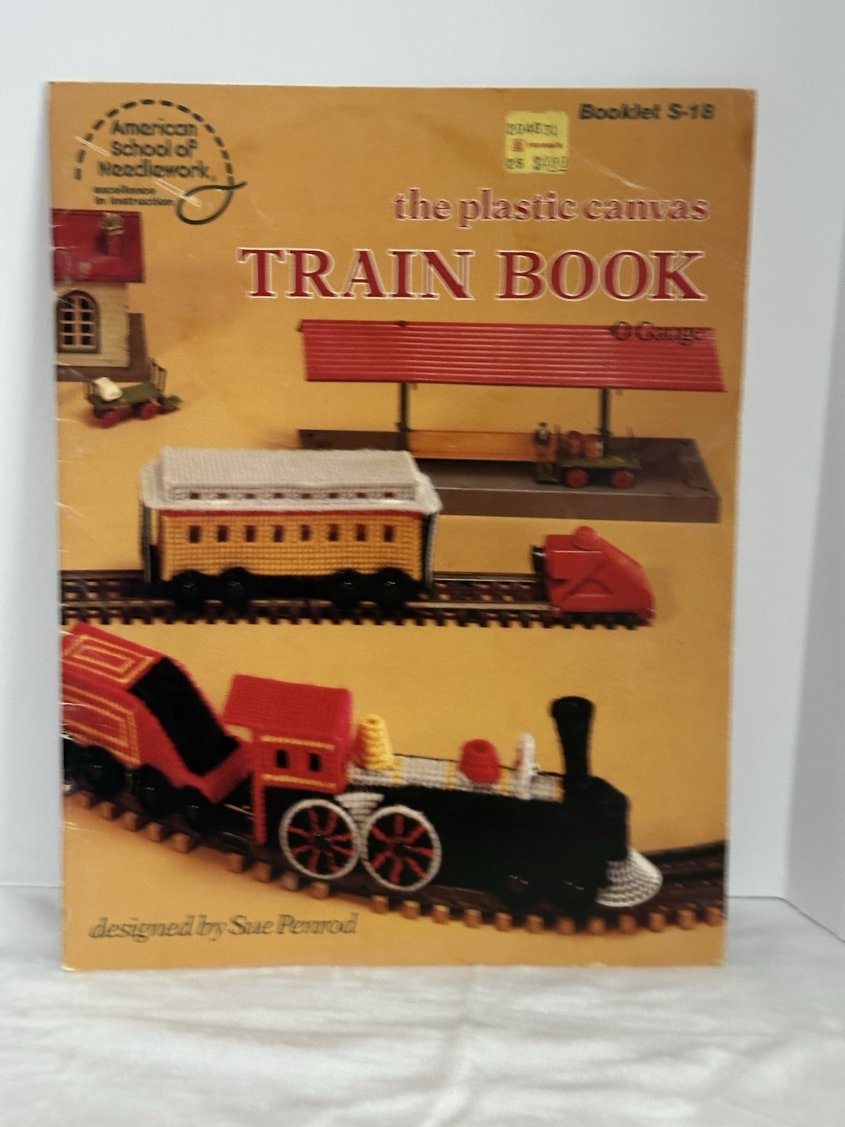 The Plastic Canvas Train Book 1981 American School Needlework Penrod