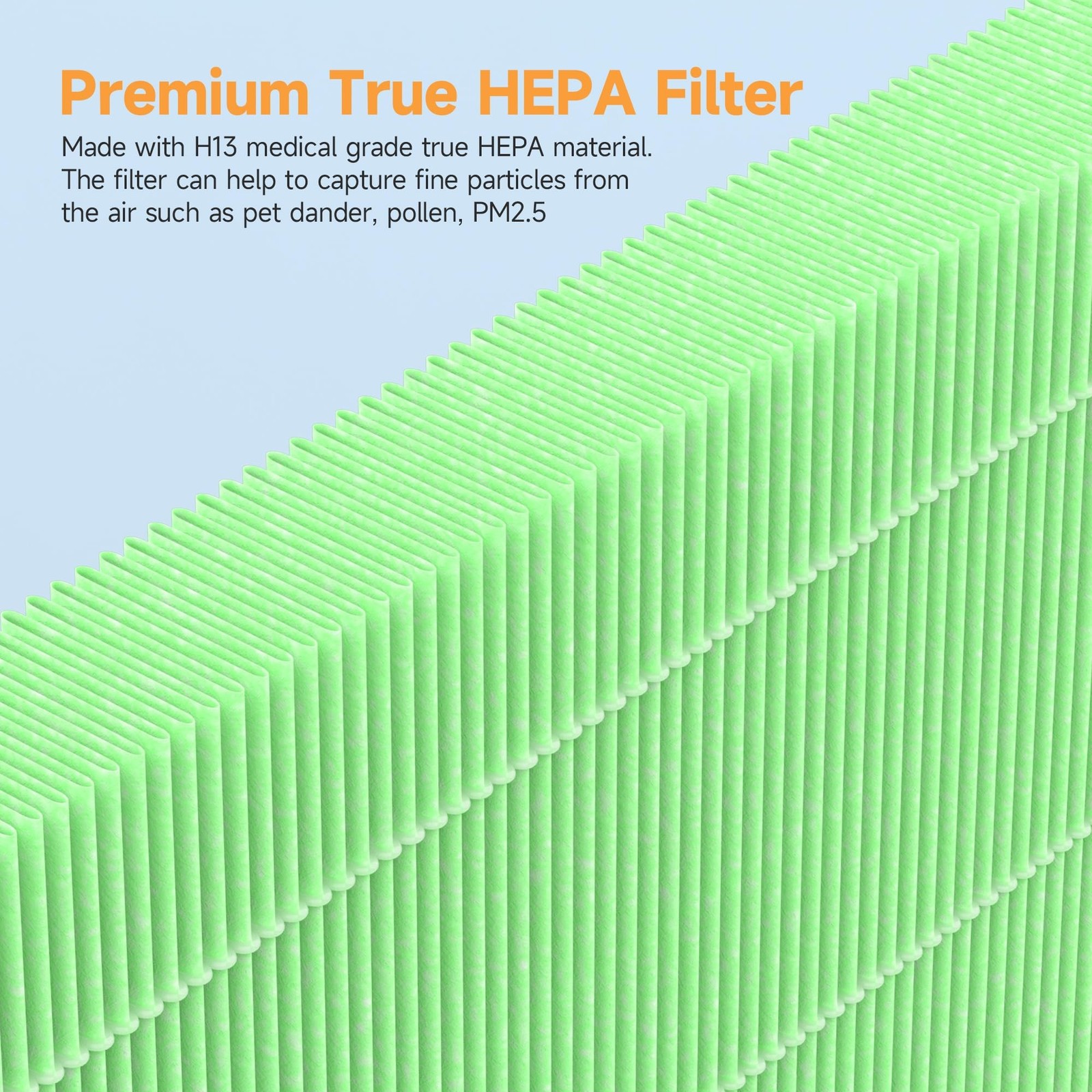 2 Packs HAP602 Toxin Absorber Replacement Filters Compatible with ECOSELF HAP...