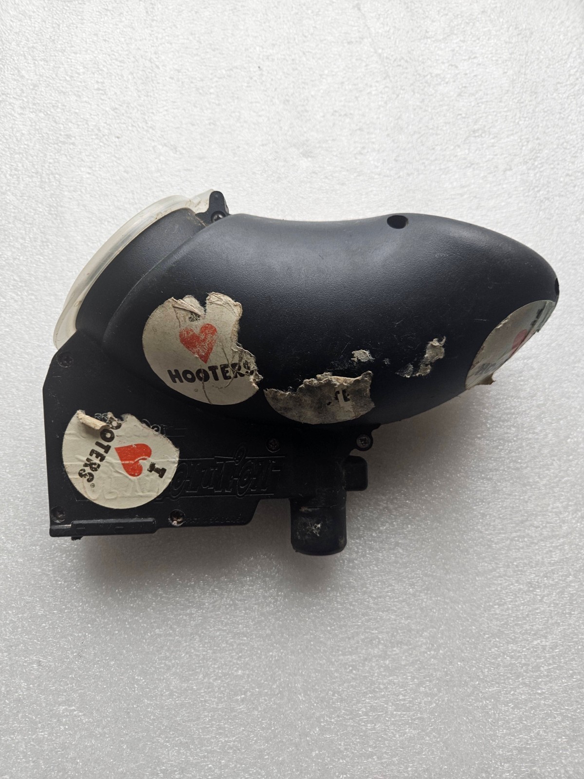 Viewloader Revlution Revvy paintball hopper loader - tested 18V • stickerbombed