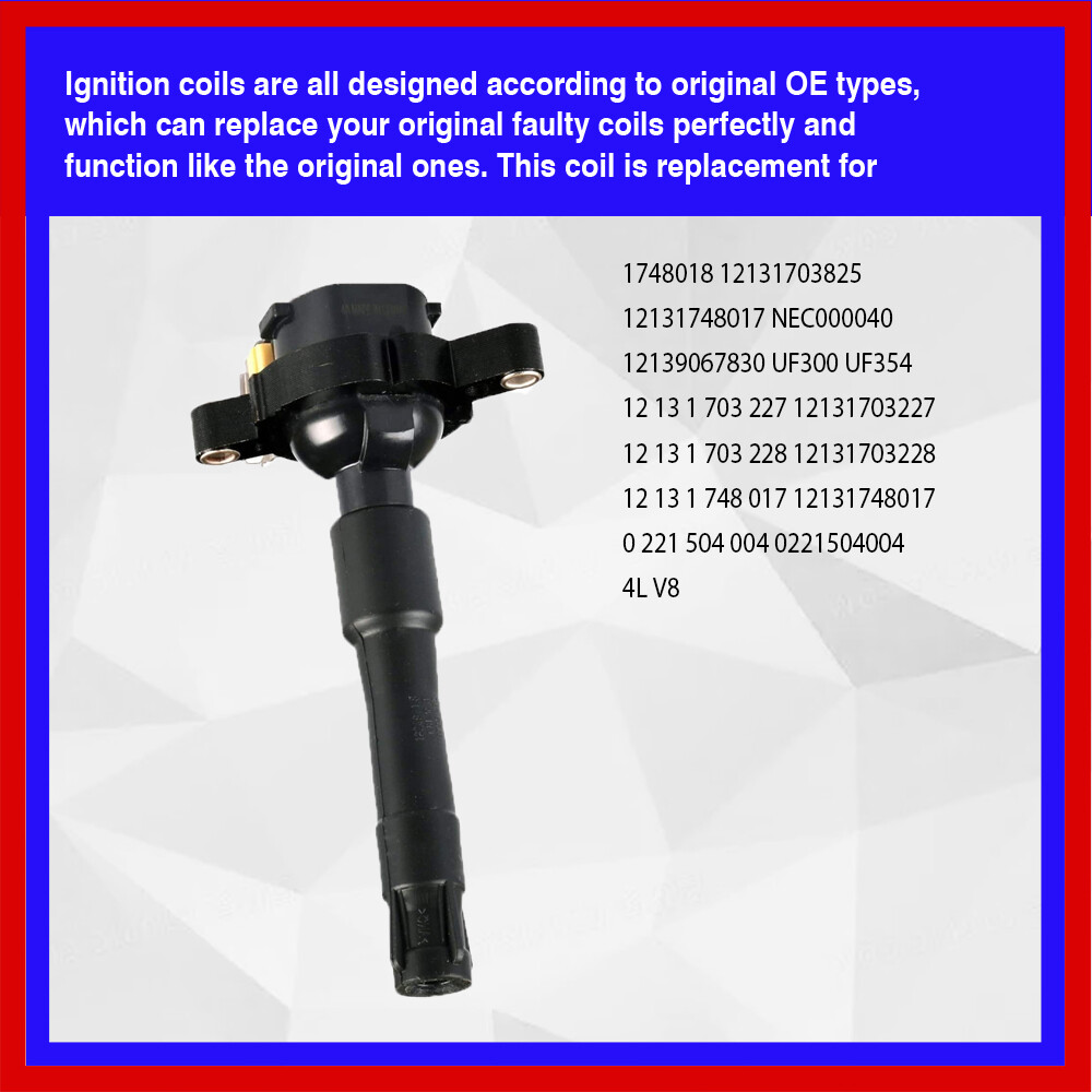 6PC IGNITION COIL EBM321 FOR 97-06 BMW 320i E46 2.0L
