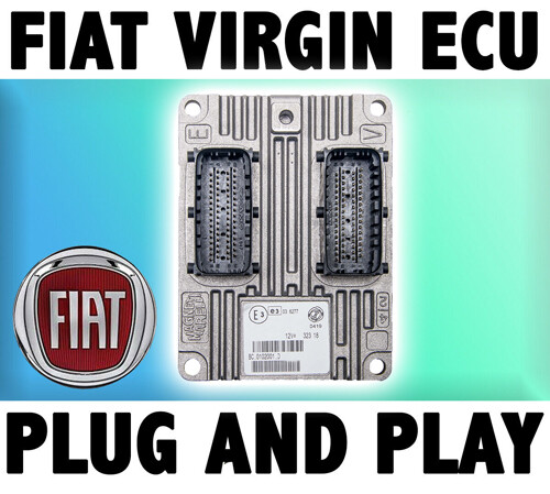VIRGIN PLUG AND PLAY FIAT PANDA 1.2  ENGINE ECU IAW 5SF8.CP 5SF8CP FIAT ECU