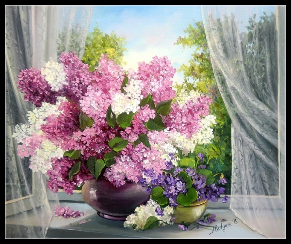 Lilac Collection 1-8 - Counted Cross Stitch Patterns - Color & BW Symbols