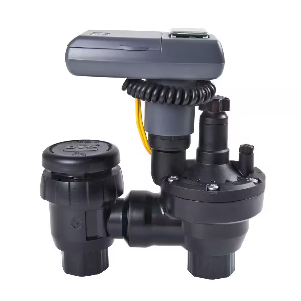 Solar Powered Timer Irrigation Controller with Anti-Siphon Valve