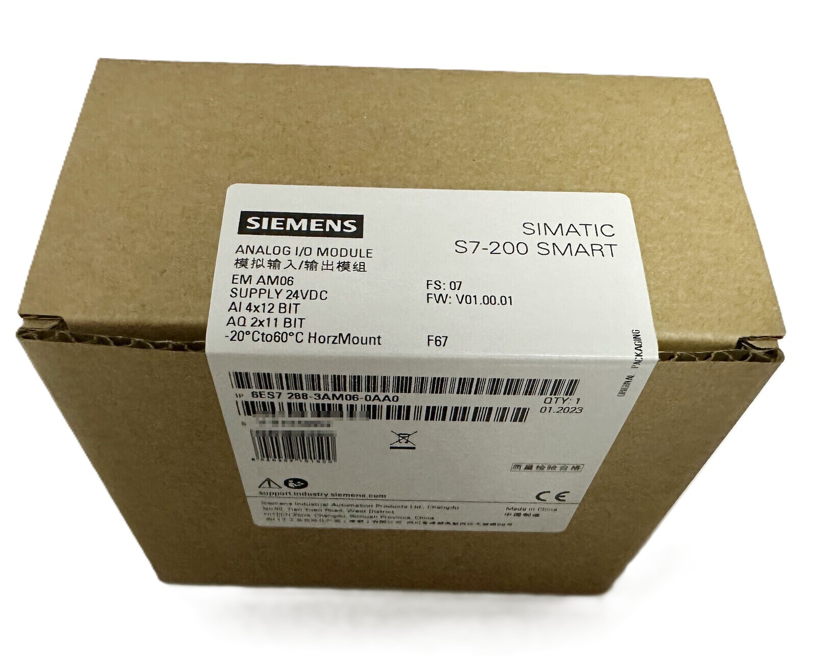 Siemens 6ES7288-3AM06-0AA0 Controller Module New in box