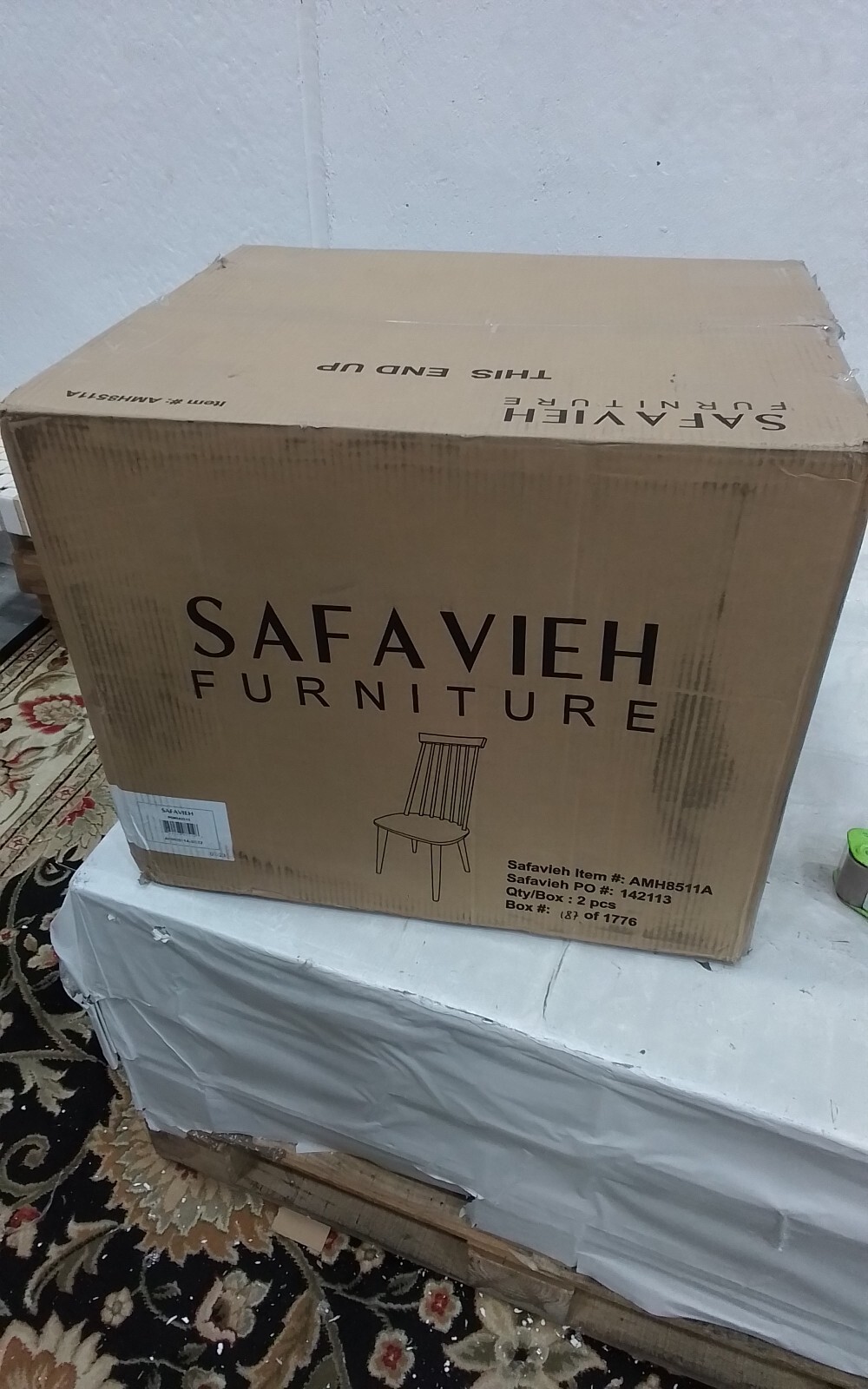 Safavieh BURRIS SIDE CHAIR, Reduced Price 2172745043 AMH8511A