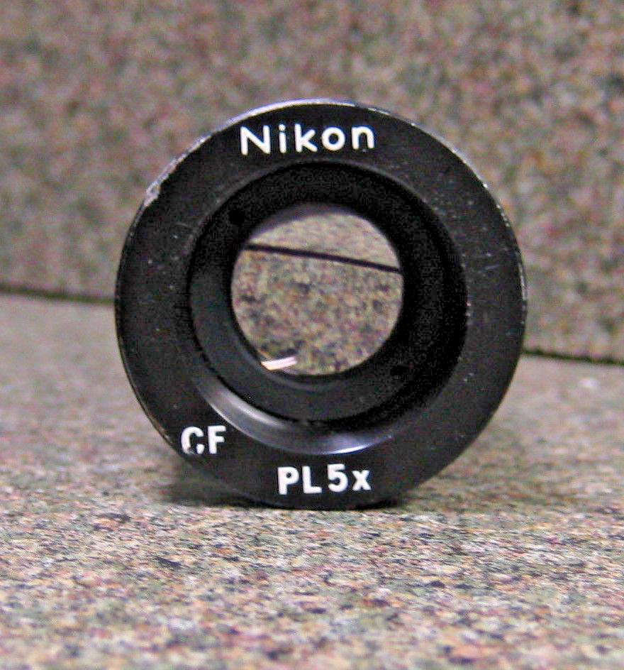 NIKON CF PL 5X 23MM MICROSCOPE PHOTO EYEPIECE PL 5X - MPC91020