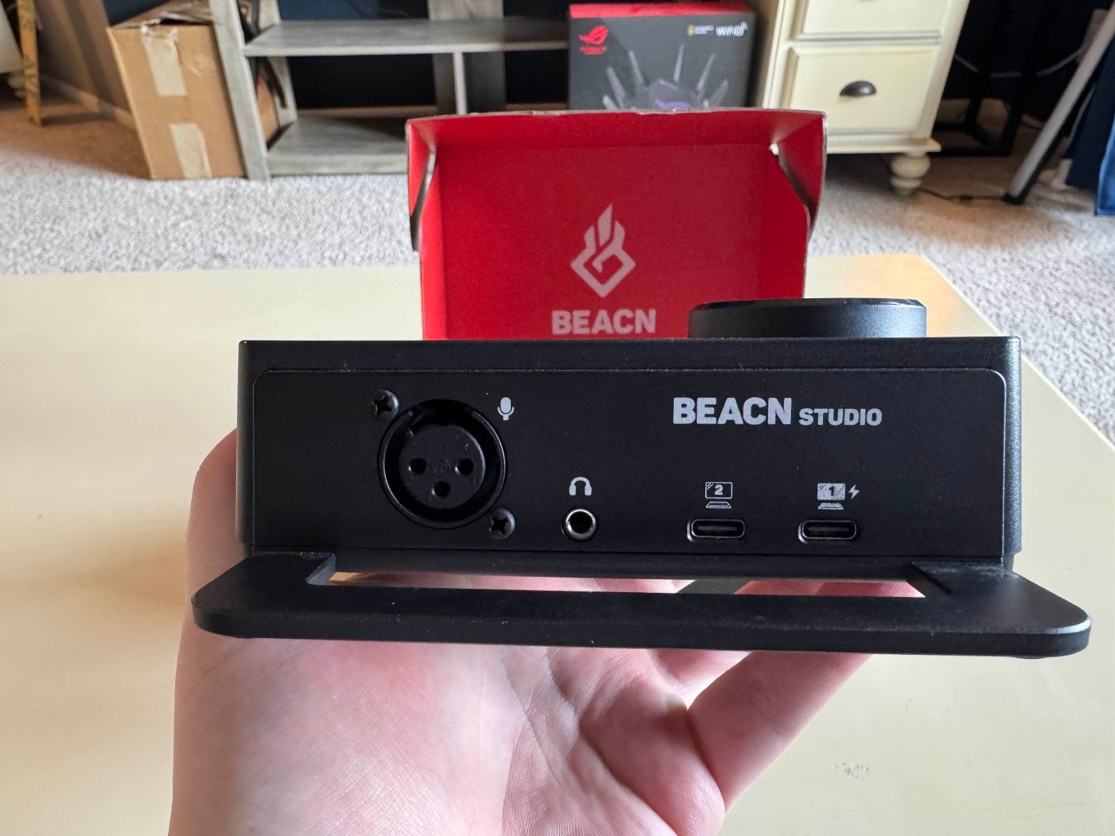 BEACN Studio - Creator XLR Interface - Open Box but unused - Original packaging
