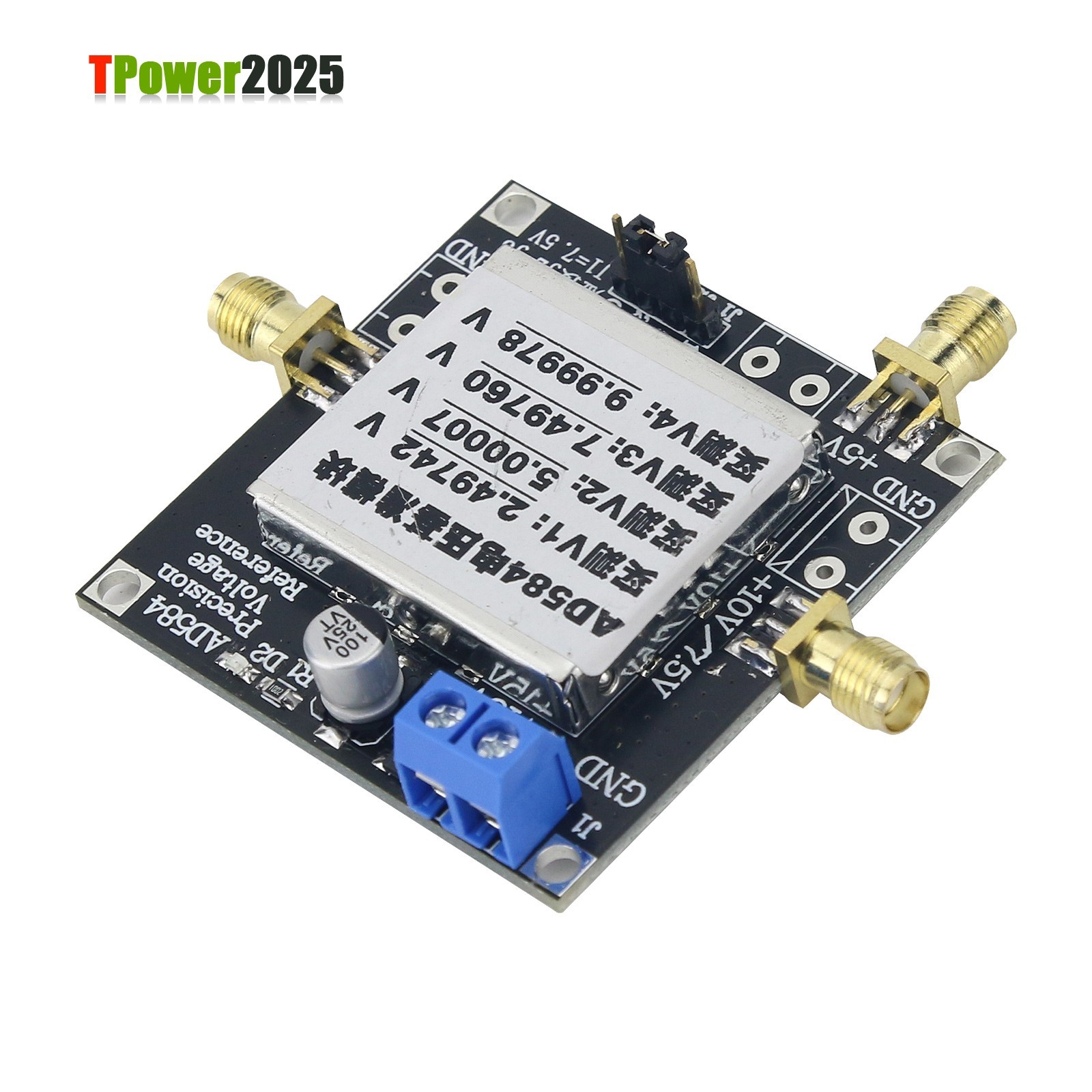AD584 Voltage Reference 2.5V/5V/7.5V/10V Output for Voltmeter Calibration pe66