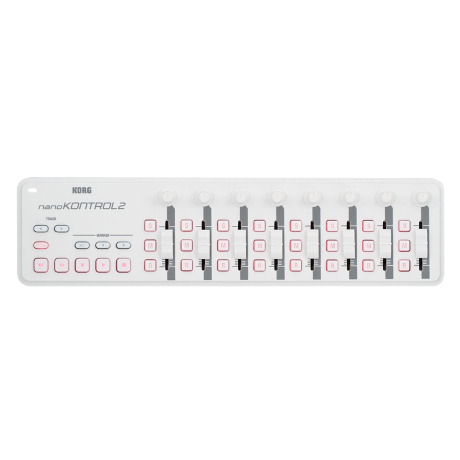 Korg, 1-Key Midi Controller (NANOKON2WH),White Slim-Line USB Controller