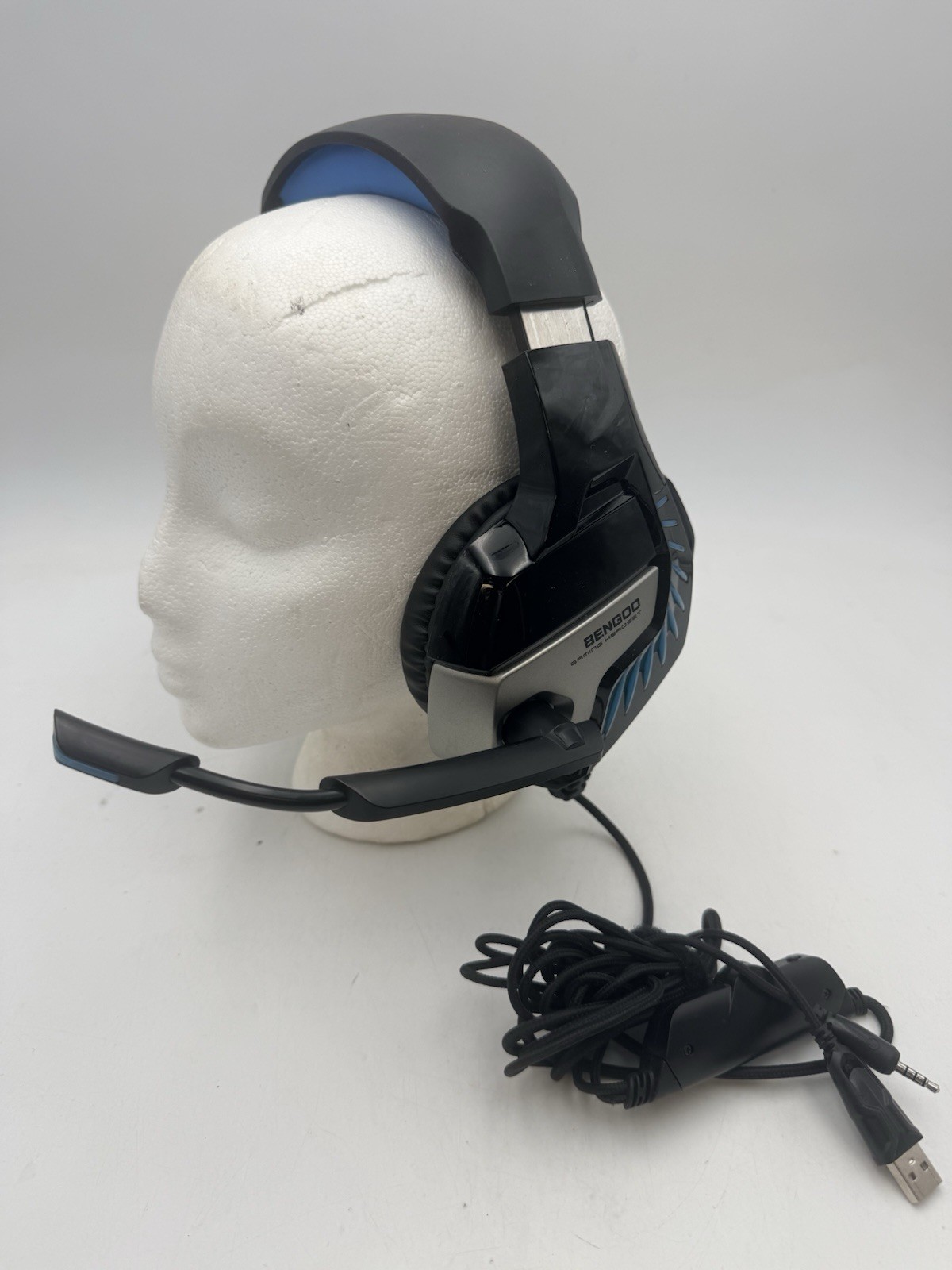 Bengoo G9000 Stereo Gaming Headset For PS4 PC Xbox One Controller Noise 8E