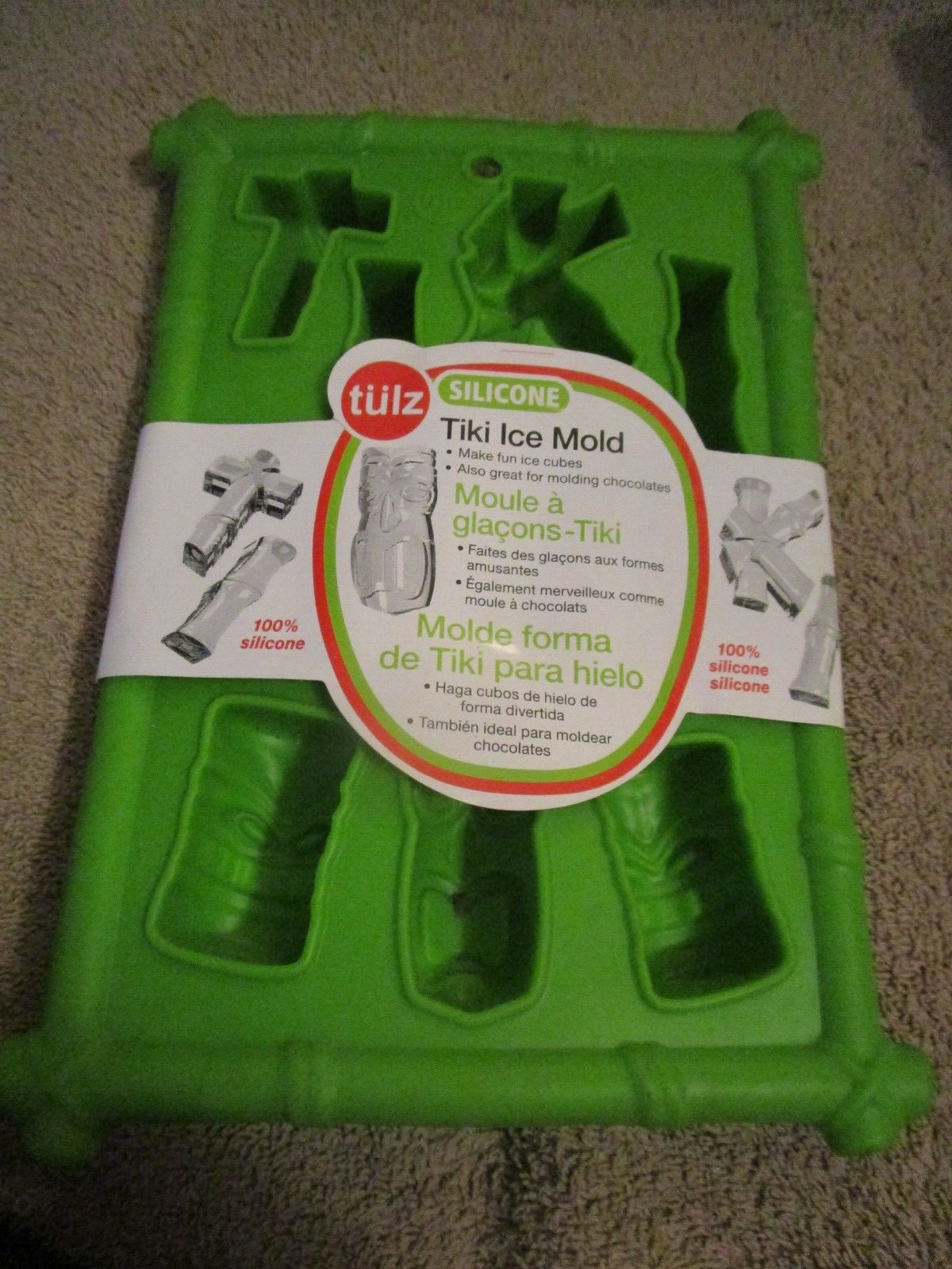 Tiki Mold Silicone Mold Ice Cube Tray Chocolate Mold