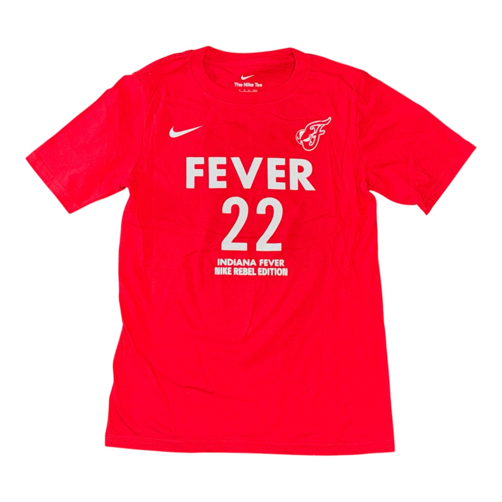 Youth Caitlin Clark WNBA Indiana Fever Nike Rebel Edition Name & Number T-Shirt