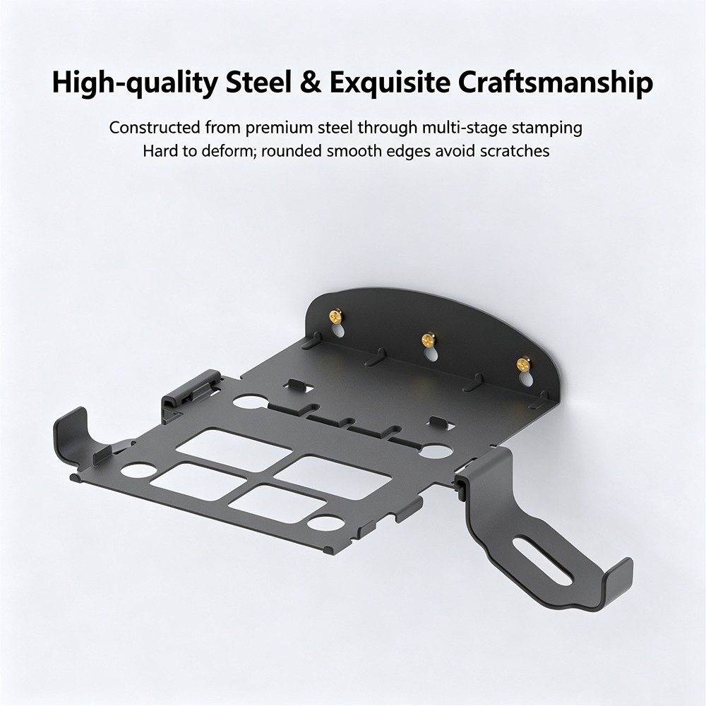 Stainless Steel Wall Mount Holder For Steam Machine Controller 2nd Gen Support