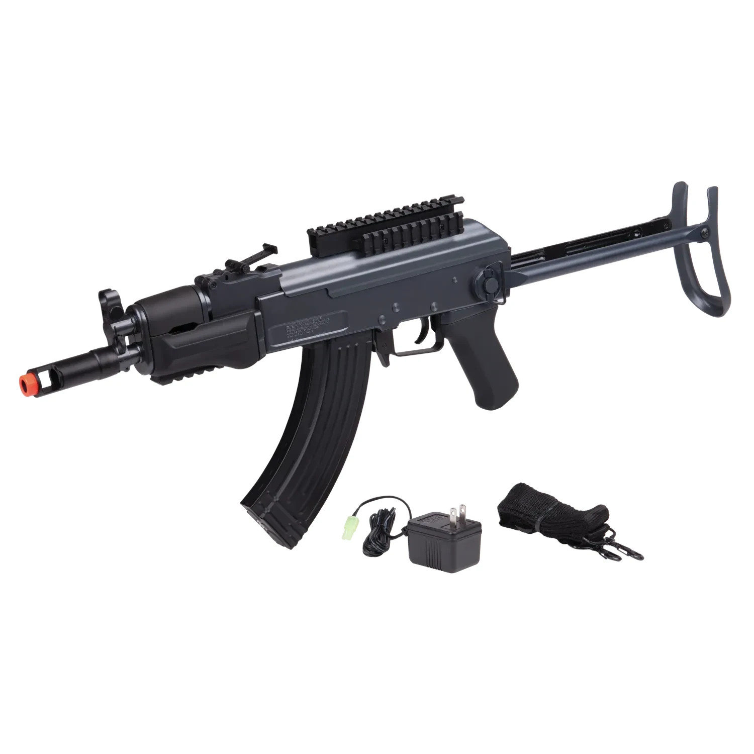 Crosman Game Face GF76 Electric AK Airsoft Rifle 375 FPS Full/Semi-Auto