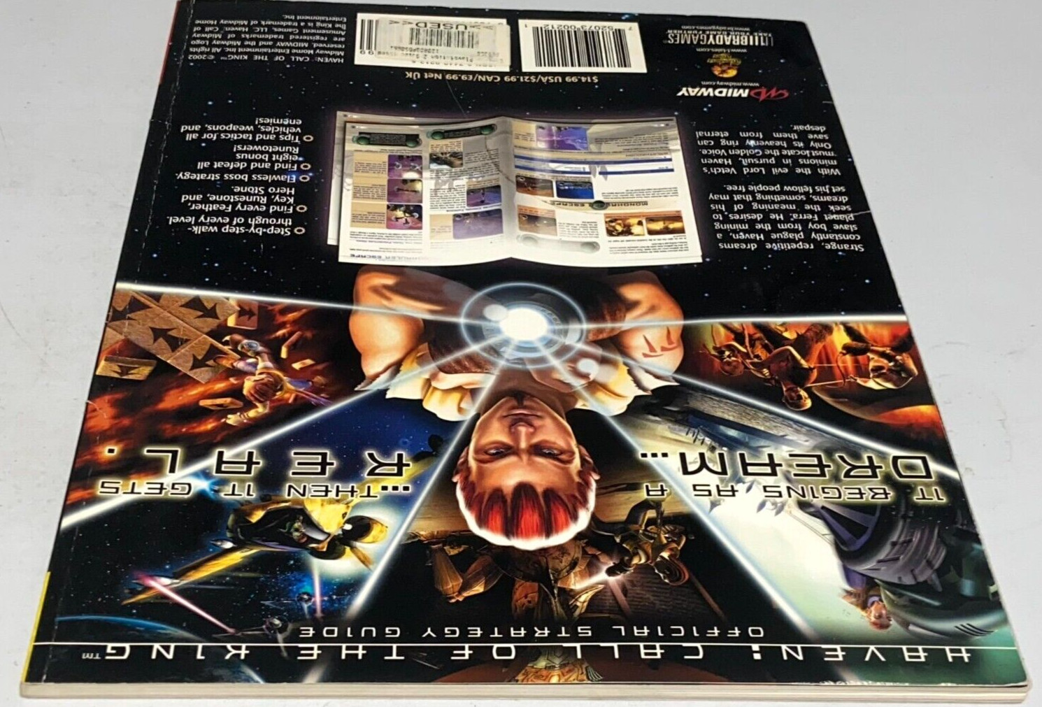 Haven: Call of the King BradyGames Official Strategy Guide Paperback 2002