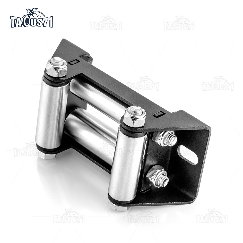Winch Roller Fairlead Cable Lead Guide 4-7/8" For Yamaha Grizzly Honda Rancher