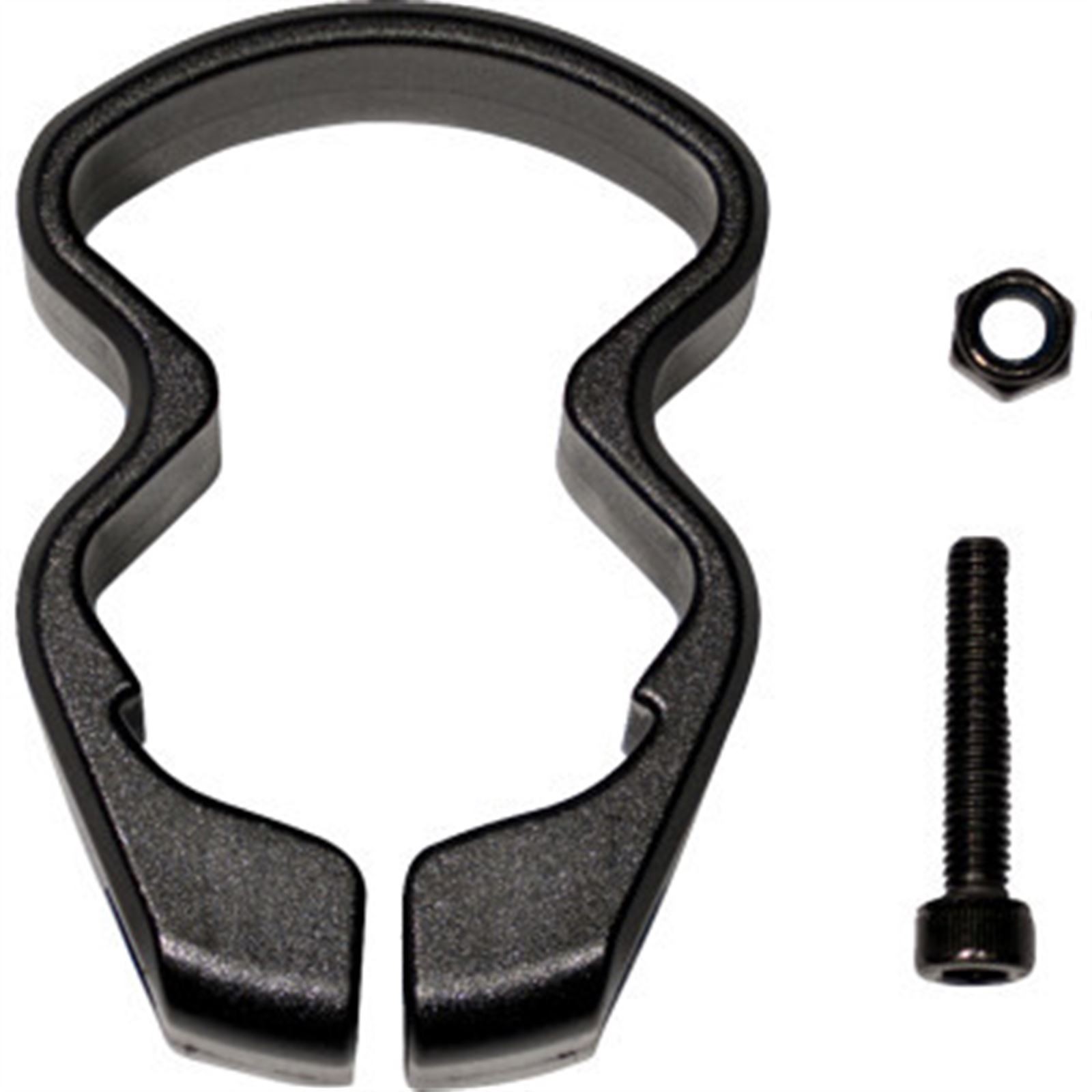Moose Offroad Clamp - Mirror/Side View - Black CFPRO-1