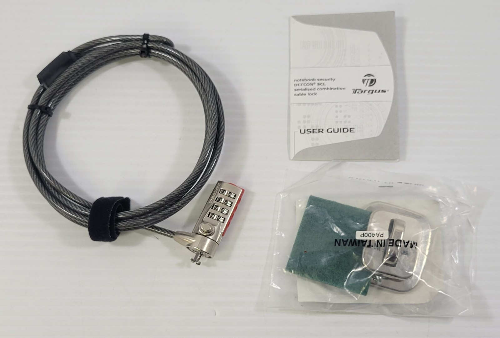 c6) Targus Computer Security Defcon SCL Serialized Combination Cable Lock