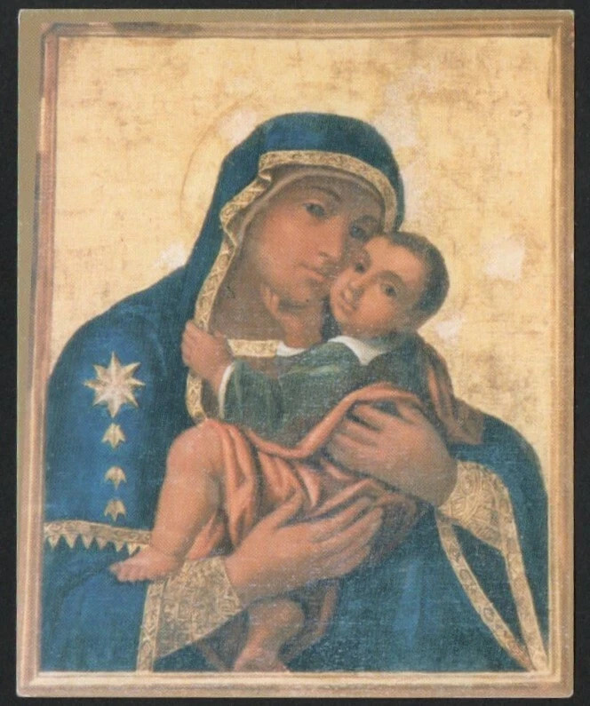 Holy card de la Virgin del Carmen santino image pieuses estampa