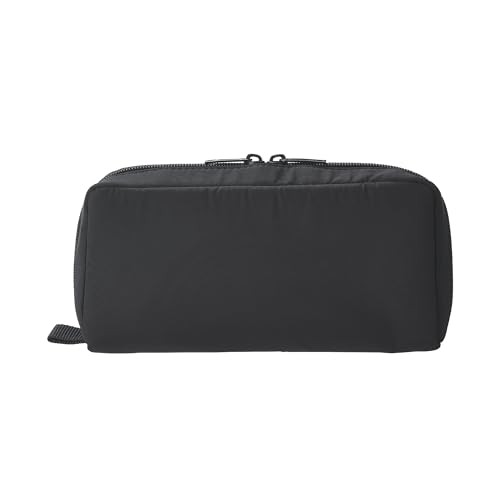 MUJI Polyester Gadget Pouch Black Approx. Width20 x Height9 x Depth6cm NDE16A1S