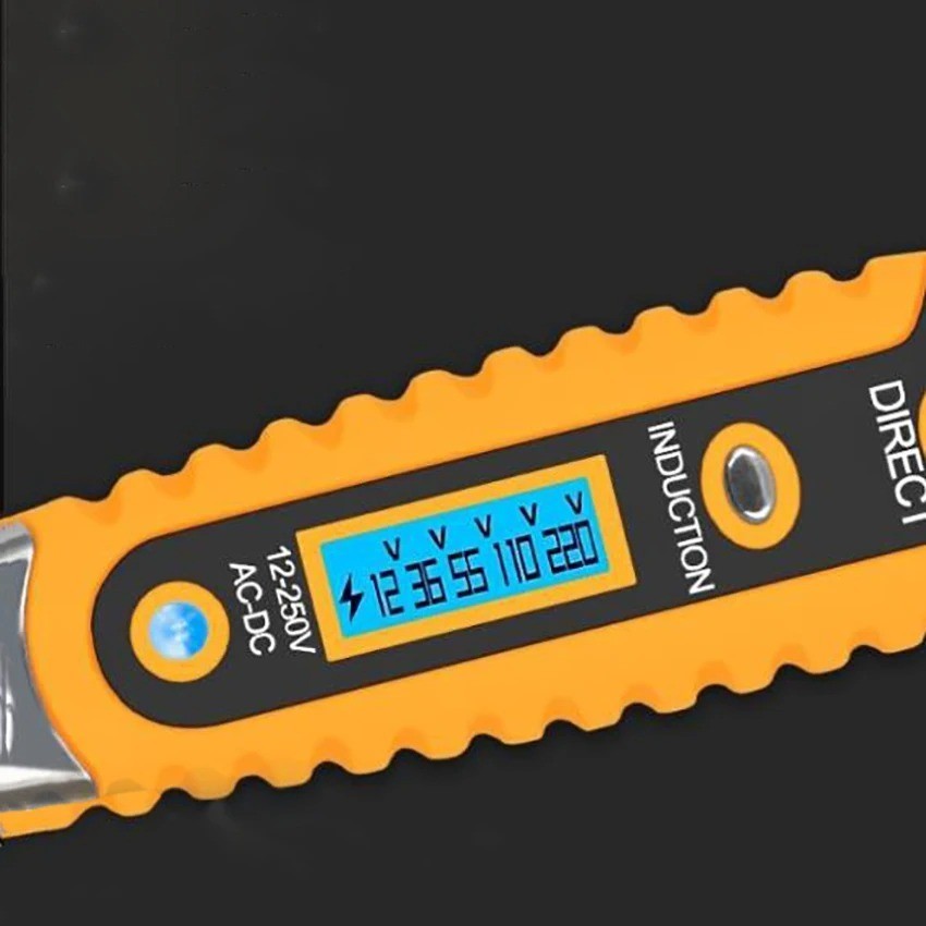 Voltage Electric Tester Volt Detector Test Pen AC DC Non-Contact Sensor 12-1000V