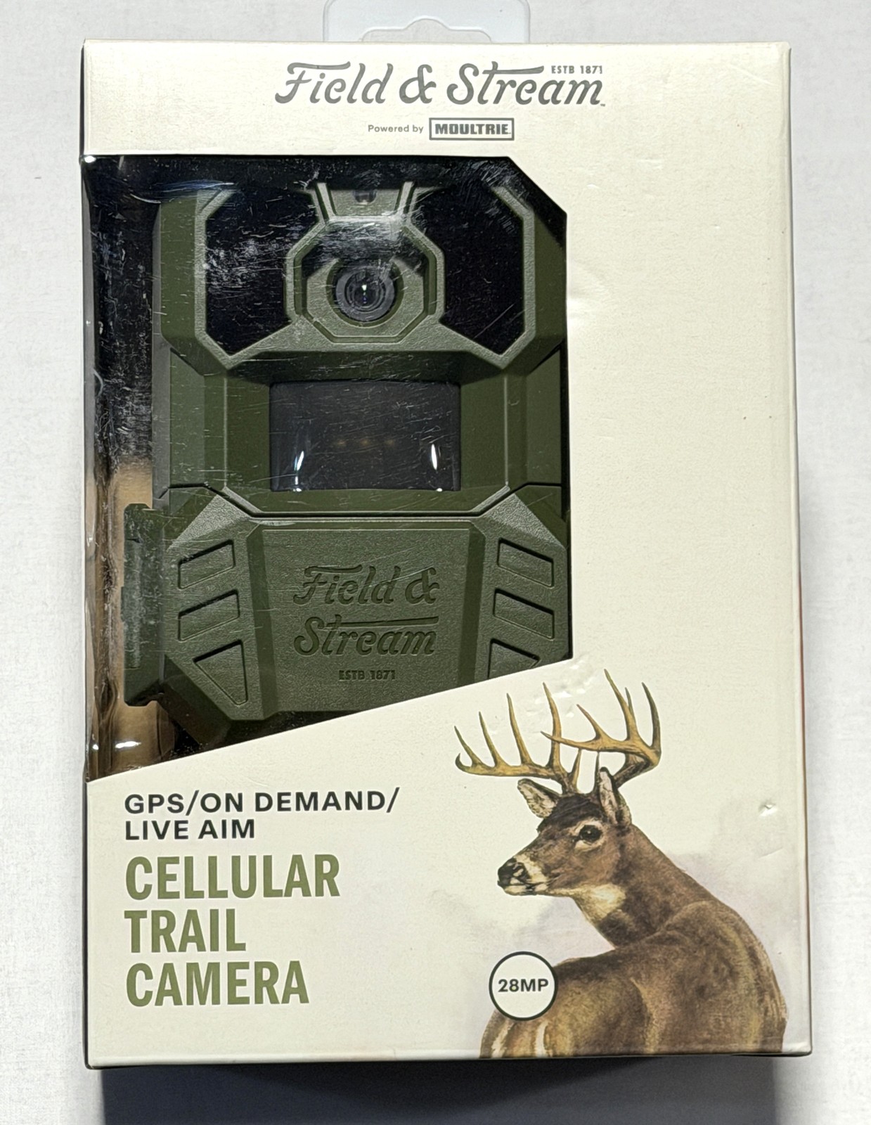 Moultrie Field & Stream GPS On-Demand/Live 28MP Cellular Trail Camera