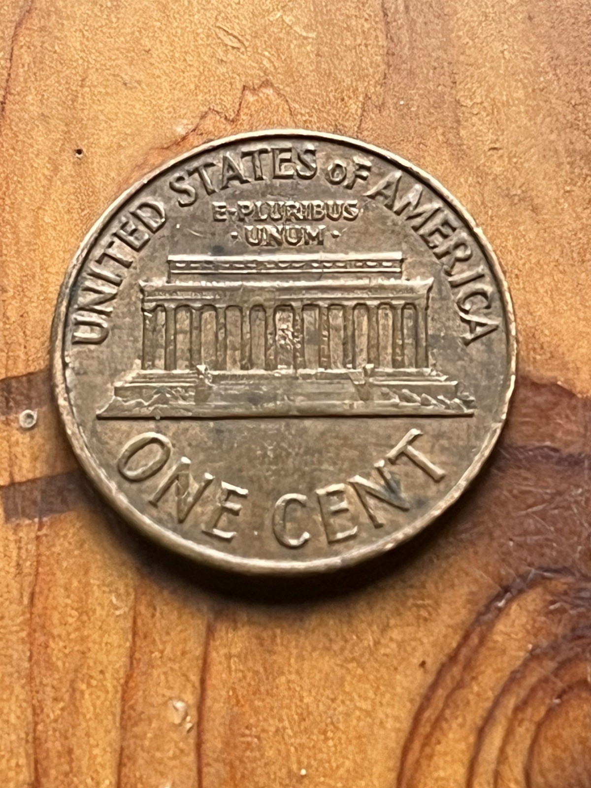 1960 D Lincoln Memorial Cent Small Date - Struck through Grease?